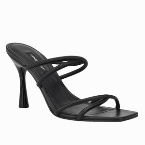 Nine West Fabiola Square-Toe Slippers Zwart Nederland | DBP-941370